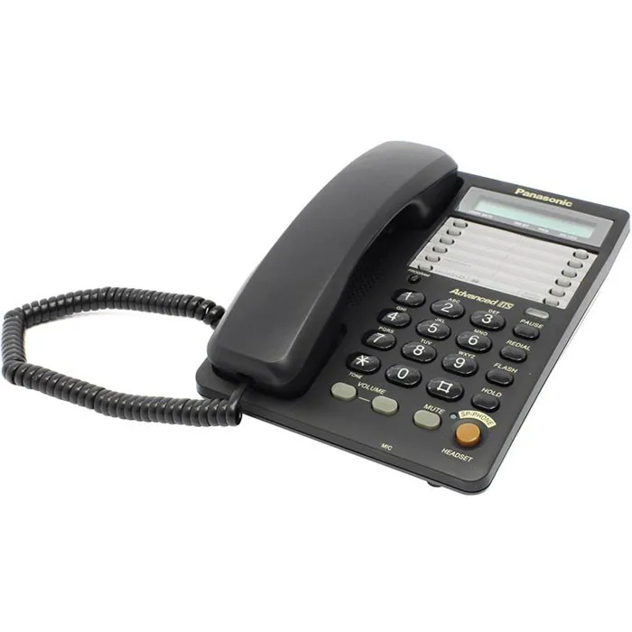 Телефон Panasonic KX-TS2365UAB 20-однокноп набор, ЖКД, автодозвон#1
