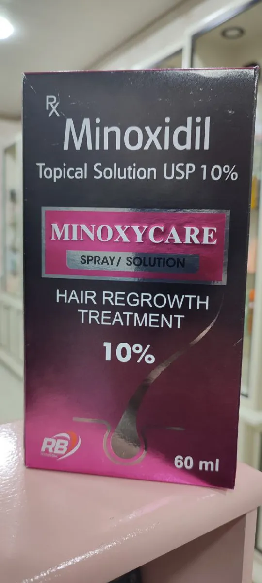 Soch o'stiruvchi super vosita Minoxycare Minoxidil 10%#1