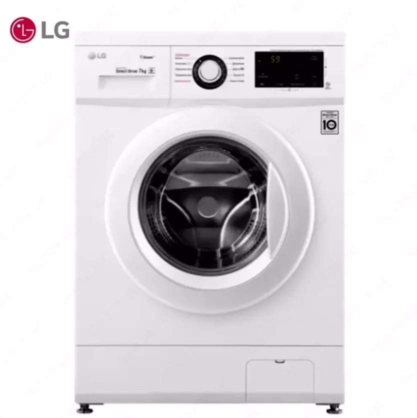 Стиральная машина автомат LG F2J3HS0W Steam 7кг Белый#1