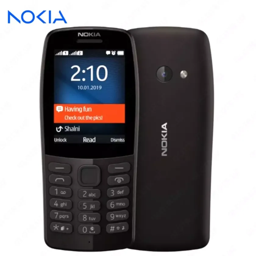 Мобильный телефон Nokia N210 Черный#1