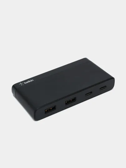 Концентратор Belkin USB-C 4-PORT MINI HUB 3.0, Black#1