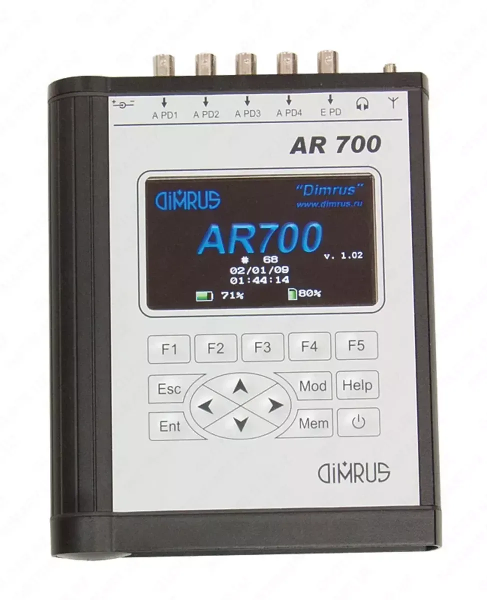 AR700 transformator izolyatsiyasida qisman zaryadsizlanishlarni tahlil qilish uchun asbob#1