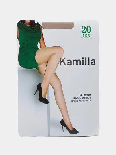 Колготки женские Kamilla 20 den, лайкра#1