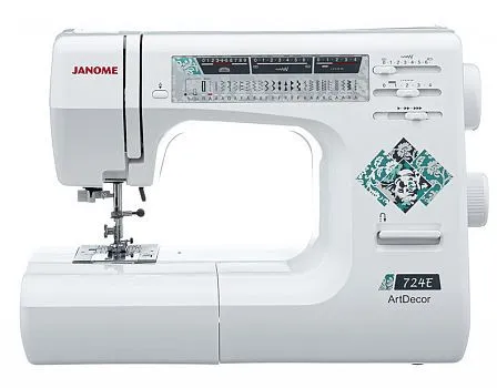 Швейная машина Janome ArtDecor 724E | Швейных операций 25#1
