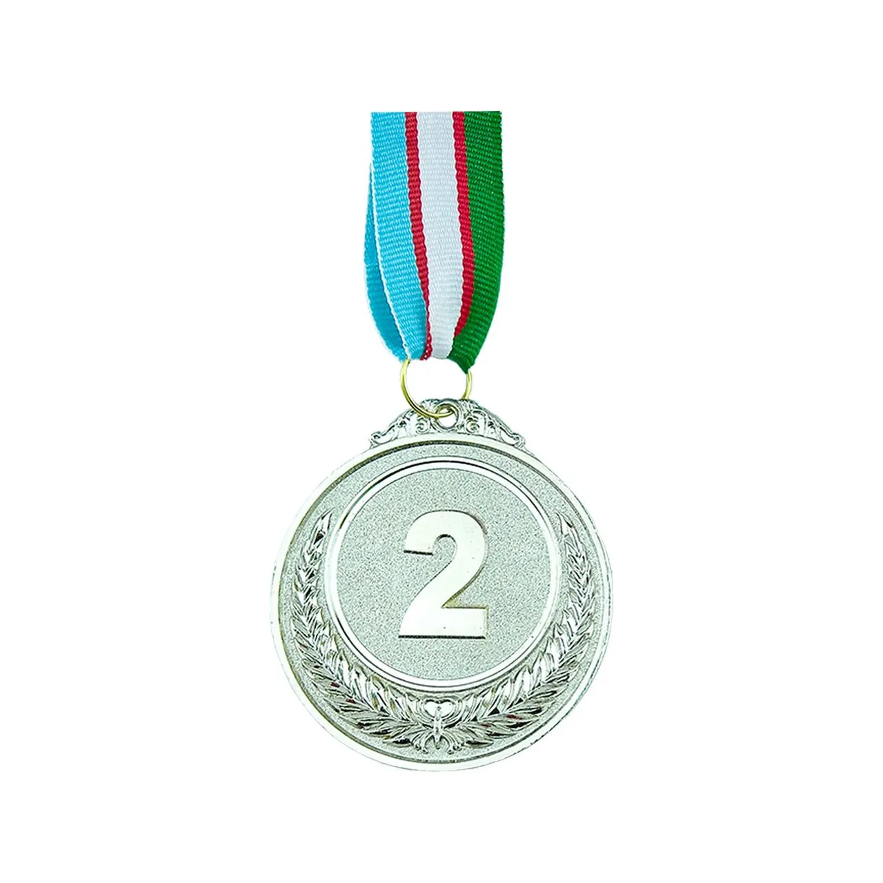 Медаль UZBEKISTAN круглая, серебряная#1