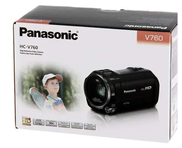Видеокамера Panasonic HC-V760 Full HD 50X ZOOM Wifi#1
