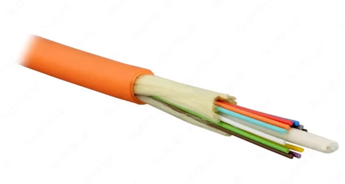 Optik kabel, GJPFJH-12B6a1, yonmaydigan, bino ichida foydalanish uchun#1