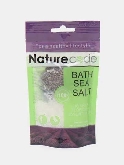 NC Морская соль для ванн "С цветами лаванды и эфирным маслом" 100г#1