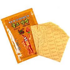 Gold Insam Ginseng Health Relax Pad Patch (Og'riq qoldiruvchi) 25 dona/paket#1