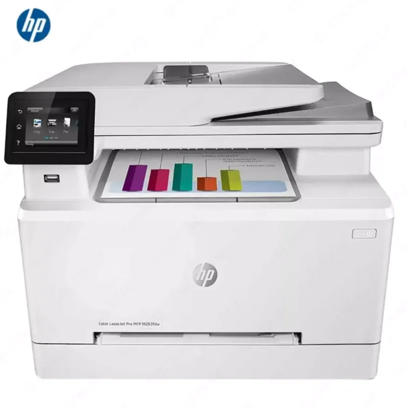 Цветной лазерный принтер HP Color LaserJet Pro M283fdw (A4, 21стр/мин, цветной,AirPrint, Ethernet (RJ-45), USB, Wi-Fi)#1