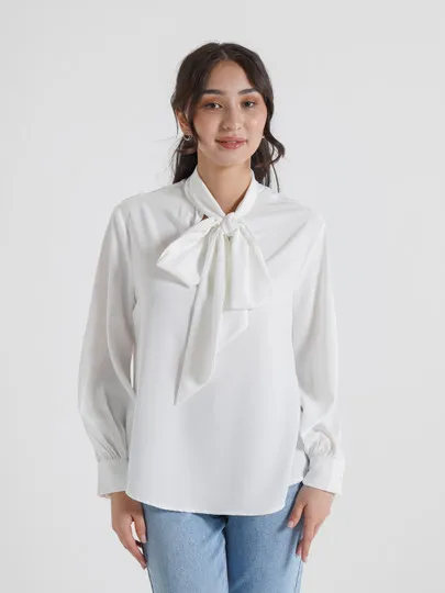 Блузка с завязкой#1