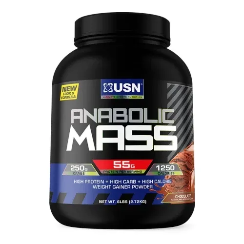 Usn Anabolic MASS GAINER 2.72kg (chocolate), Анаболик МАСС Гейнер#1