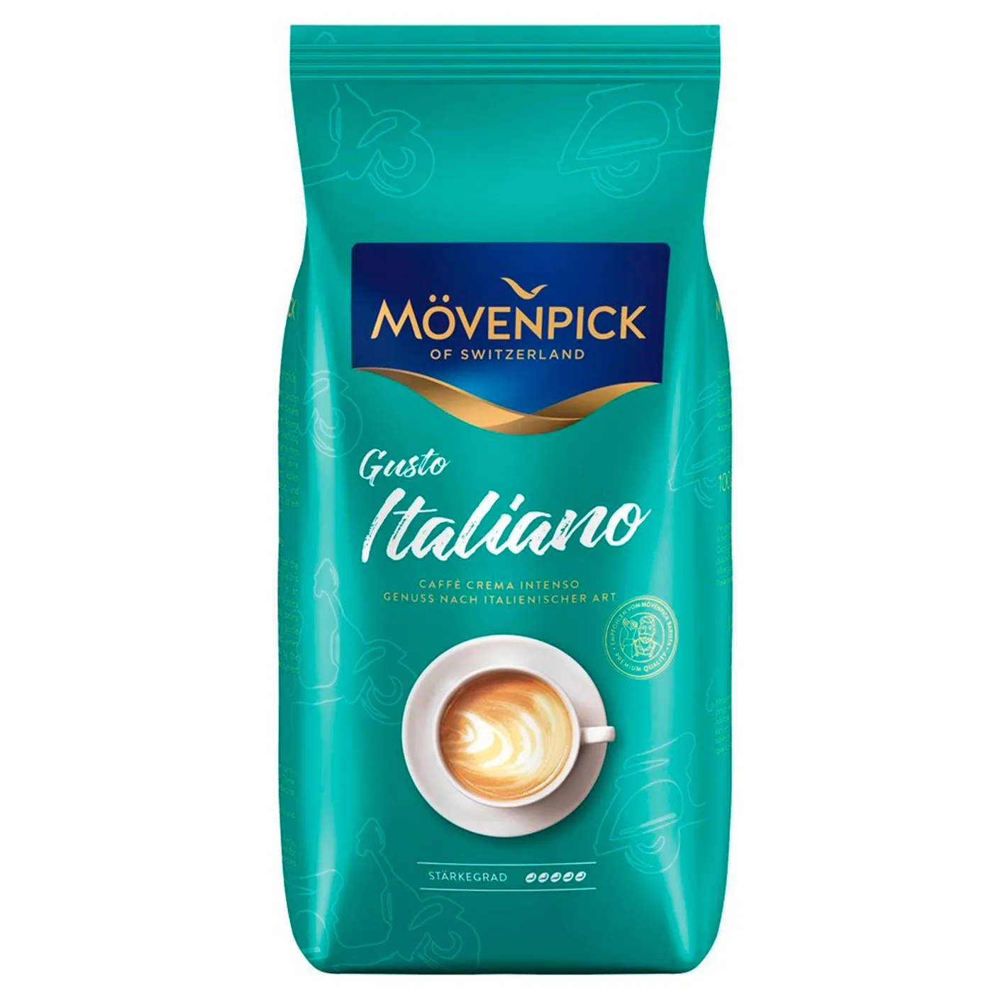 Кофе Mövenpick Gusto Italiano Caffe Crema Intenso в зернах , 1 кг#1