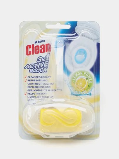 Блок гигиенический для туалета Clean Lemon, 40 гр#1