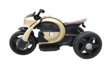 Детский мотоцикл  трехколесный электрический  с двойным приводом#1