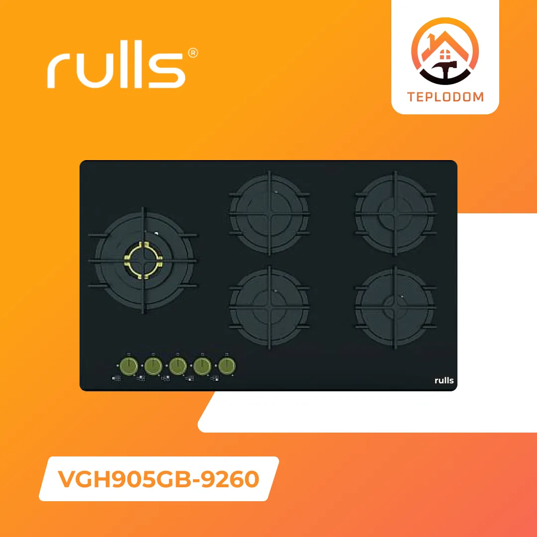 Газовая Панель Rulls (VGH905GB-9260)#1
