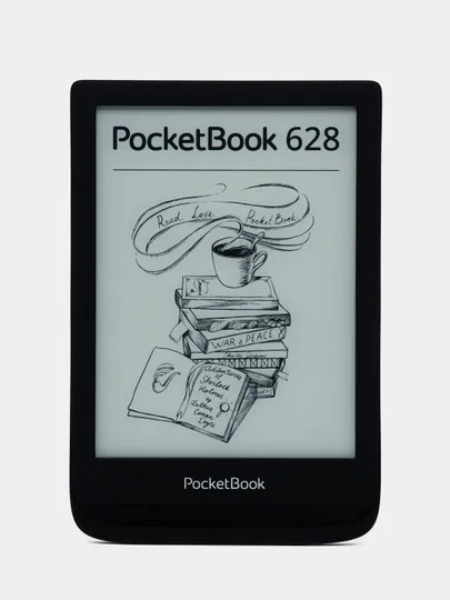 Электронная книга с функцией словаря PocketBook e-reader 628, Ink Black (PB628-P-CIS)#1