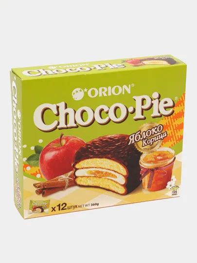 Choco Pie Яблоко Корица 360г, 12 шт#1