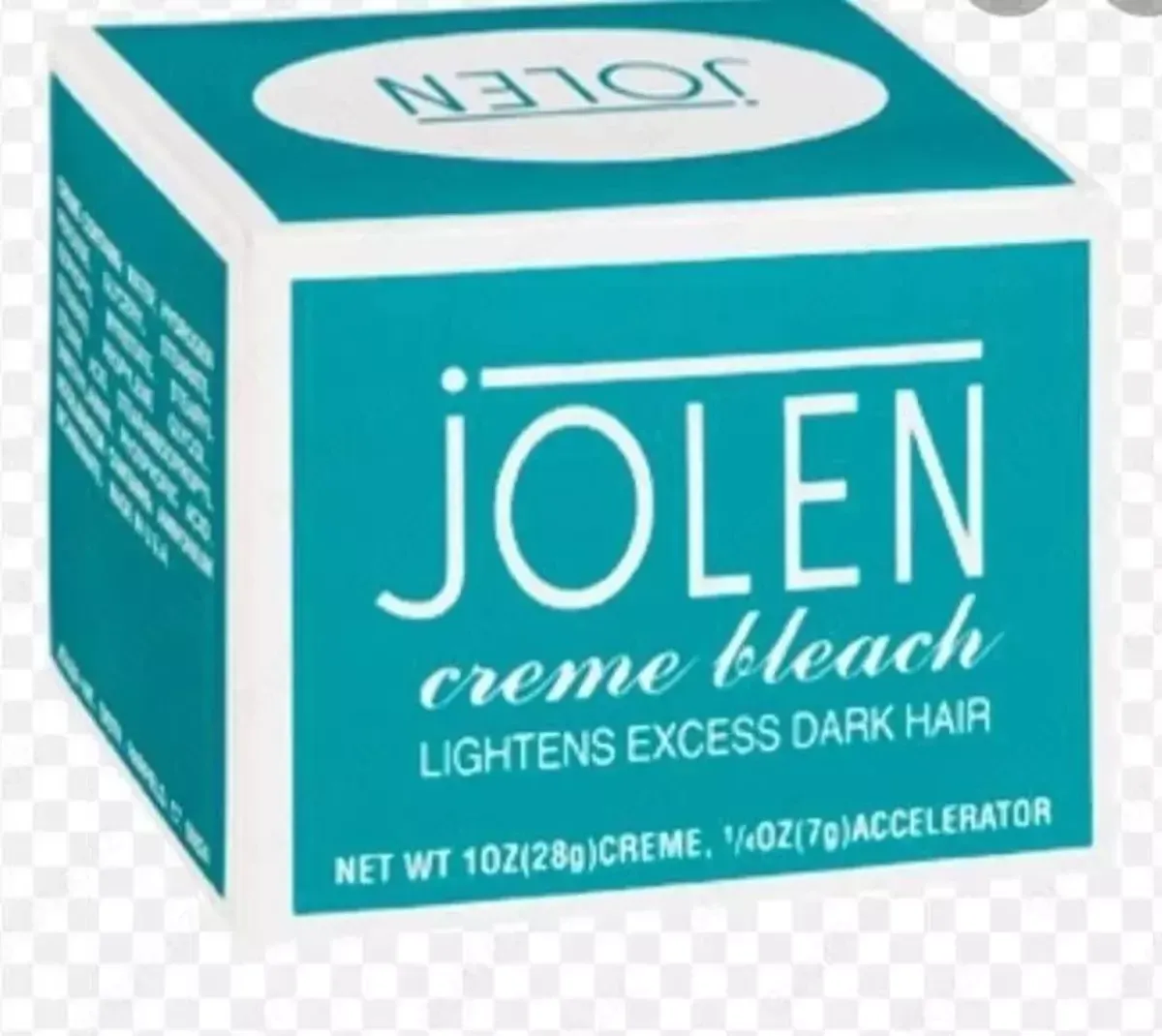Крем для осветления волосков - Creme Bleach Jolen#1