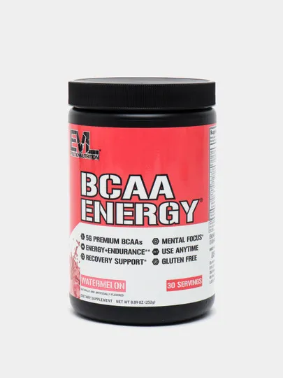 Для интенсивных тренировок BCAA Energy EVLNUTRITION 252 гр 30 порций#1