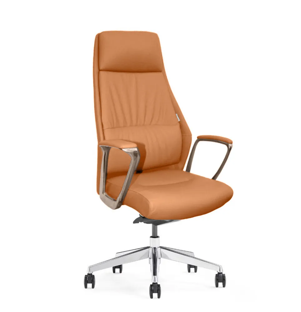 Кресло руководительское EDESSA A1826 оранжевое#1