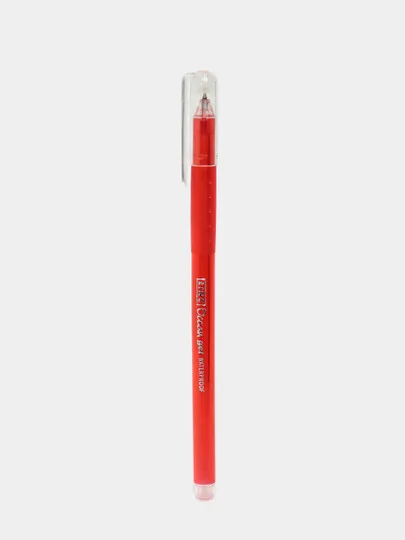 Ручка гелевая Linc Ocean, 0.55 мм, красная#1