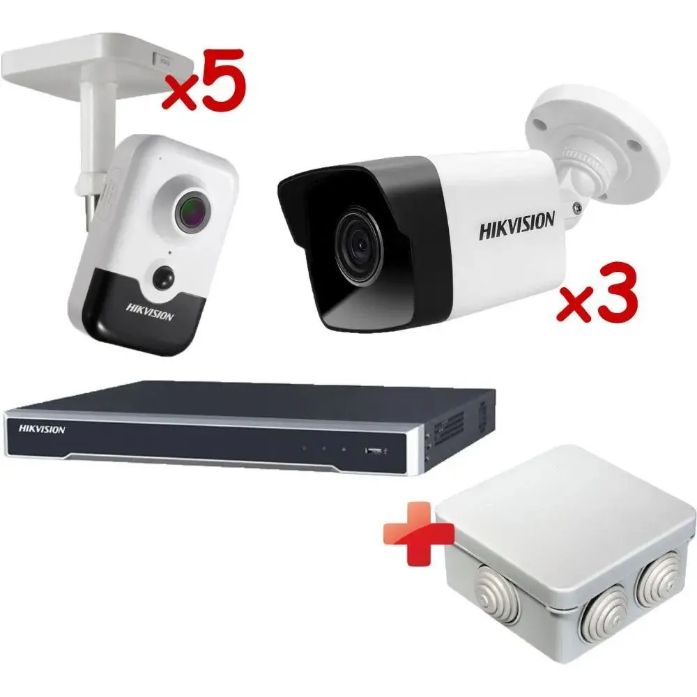 Камеры видеонаблюдения 2 IP DVR#1