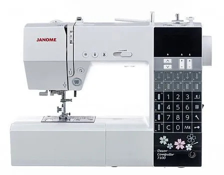Швейная машина Janome 7100DC | Швейных операций 100 | Скорость шитья 820 ст/мин#1