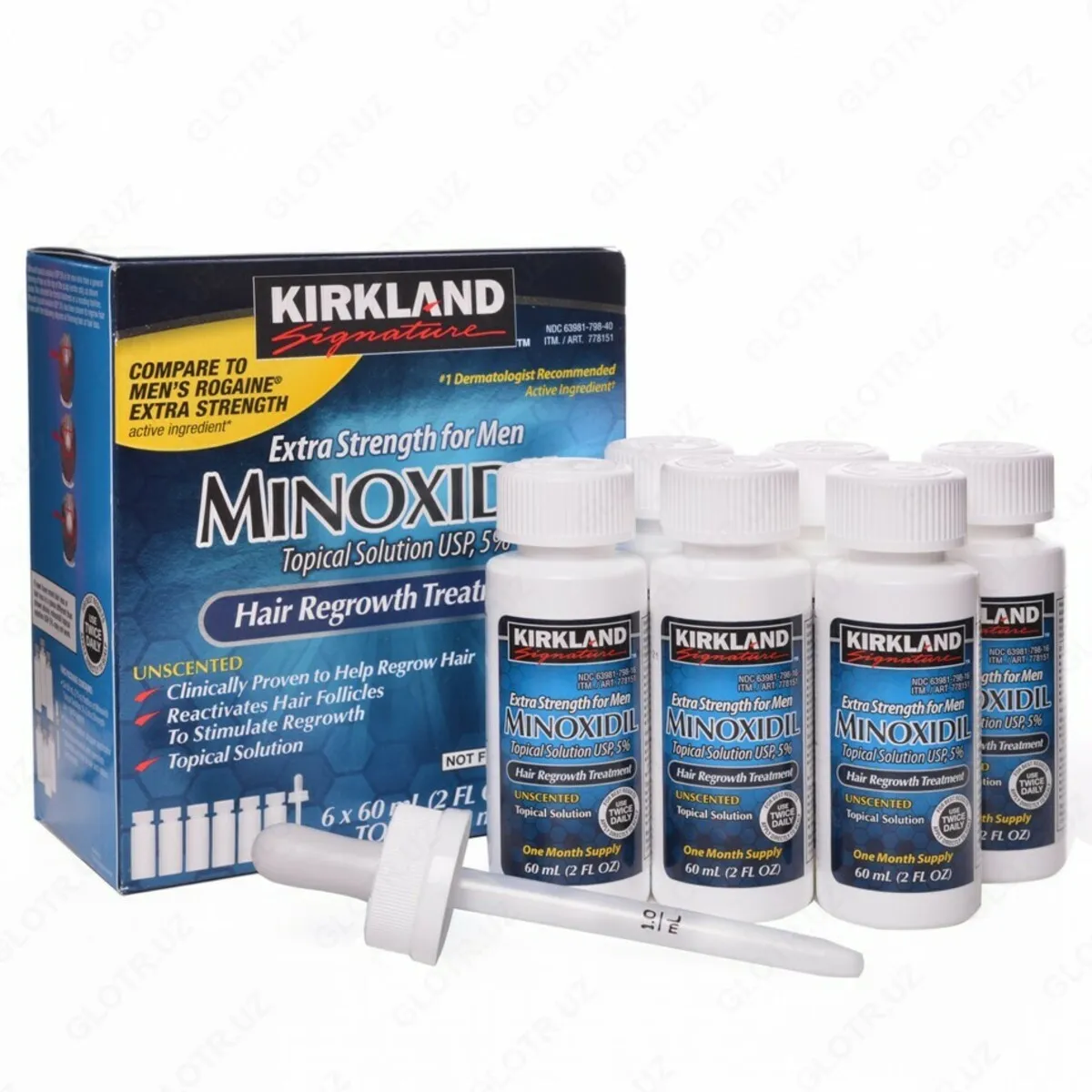 Minoxidil Kirkland 5% -  Средство для роста бороды#1