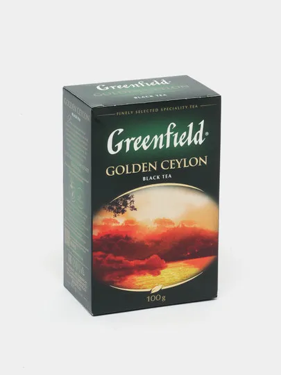 Чай чёрный Greenfield Golden Ceylon, 100 г#1