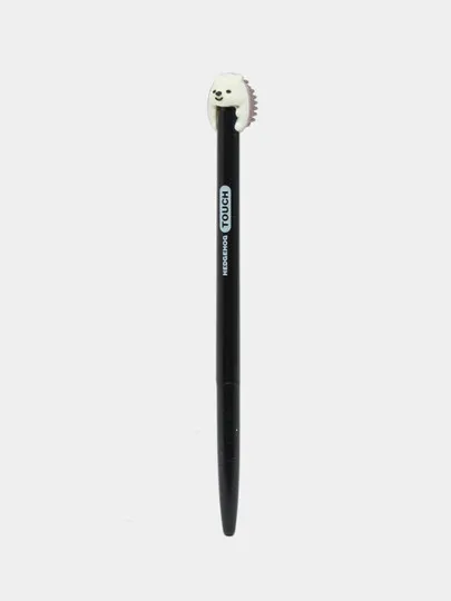 Ручка шариковая Автоматическая Hatber Hedgehog, 0.6мм, синяя#1