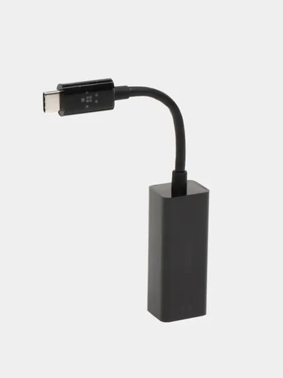 Адаптер Belkin USB-C Gigabit Ethernet Adapter 0.15m Black#1