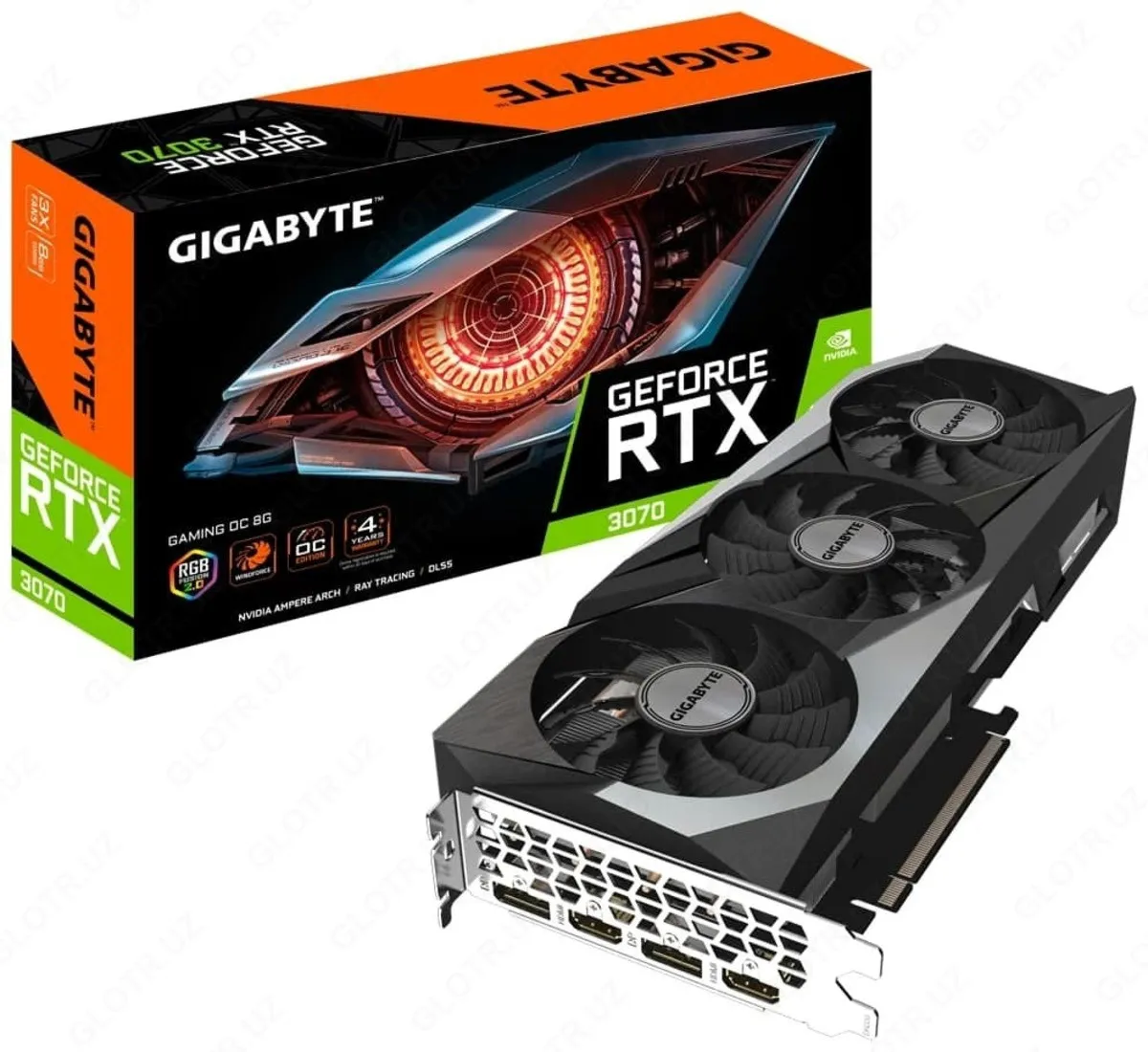 Видеокарта GIGABYTE GeForce RTX 3070 Gaming OC 8G (GV-N3070GAMING OC-8GD)#1