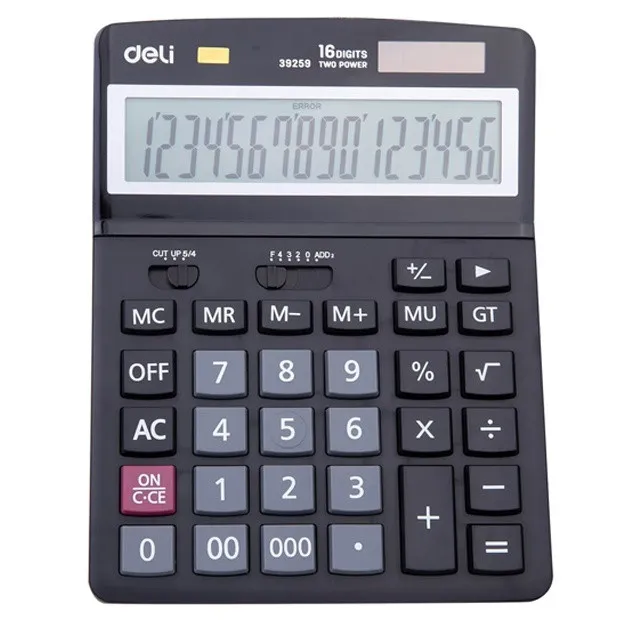 Калькулятор 16 разрядов 39259 Deli#1
