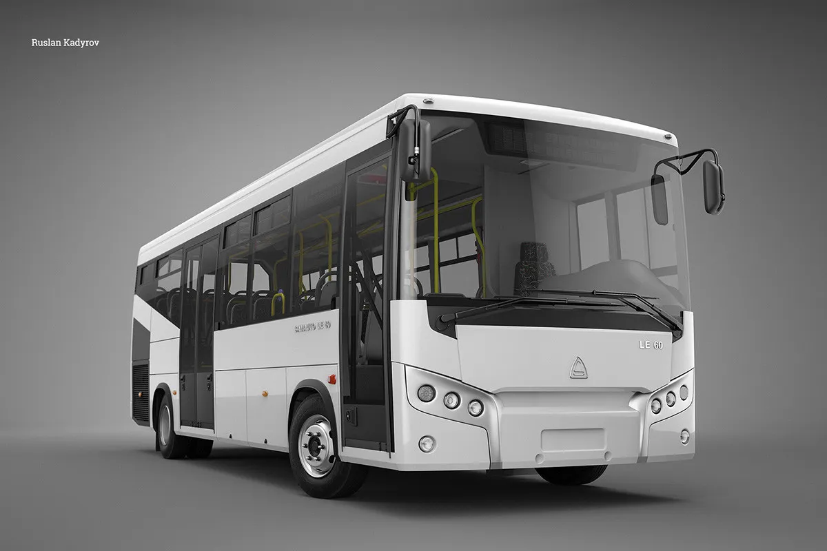 Городской низкапольний автобус (c доп.опциями) Saz Le60#1