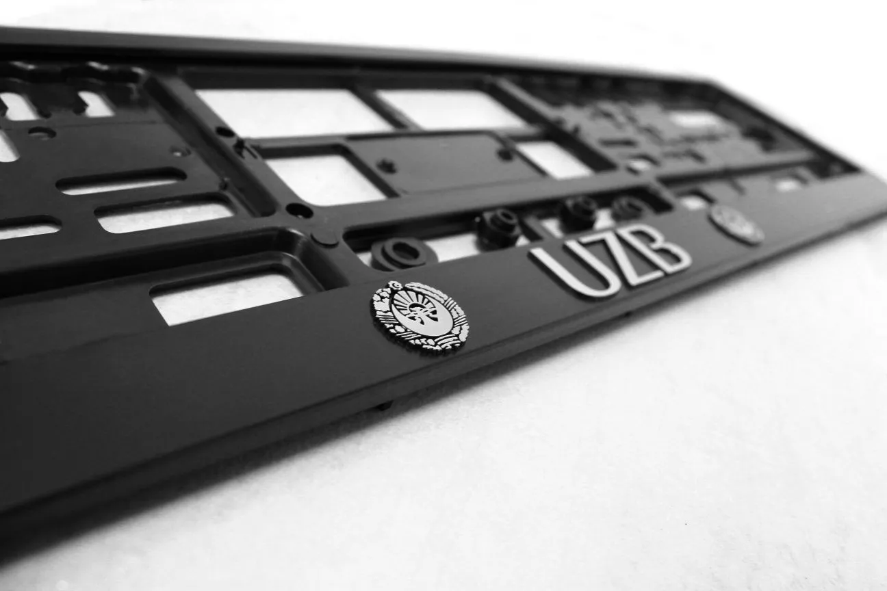 Рамки UZB для номеров автомобилей (производство Россия)#1