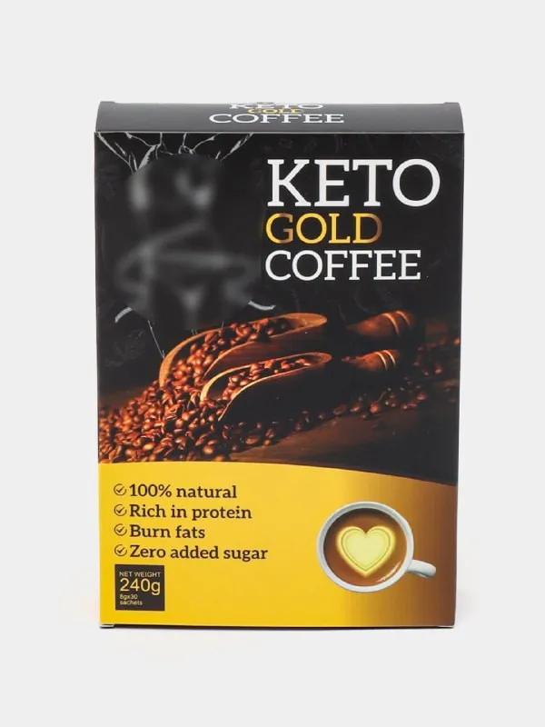 Кофе для похудения Slim Keto Gold Coffee Mix#1