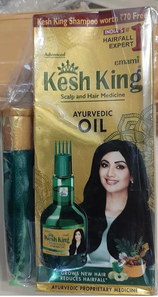 Аюрведическое лечебное масло KESH KING#1