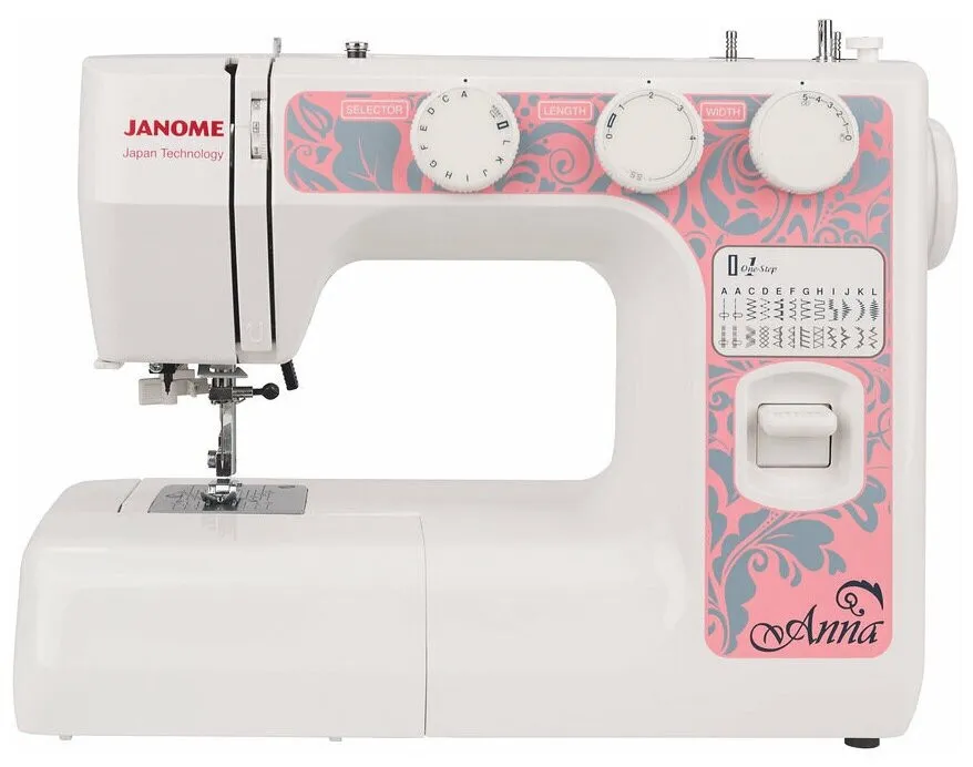 Швейная машина Janome ANNA | Швейных операций 25#1