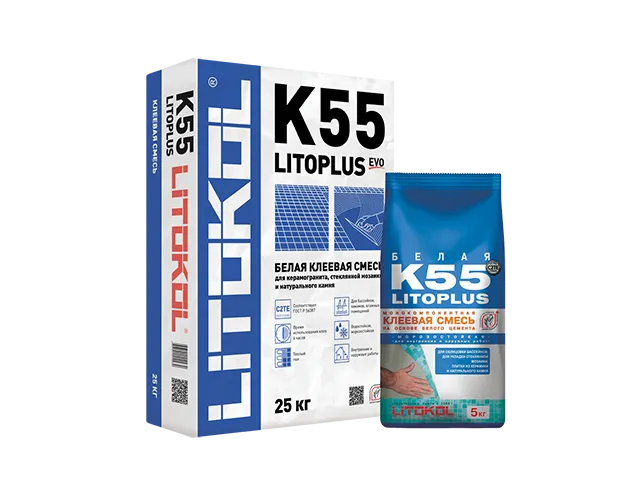 Клеевая смесь LitoPlus К55 (25 кг)#1