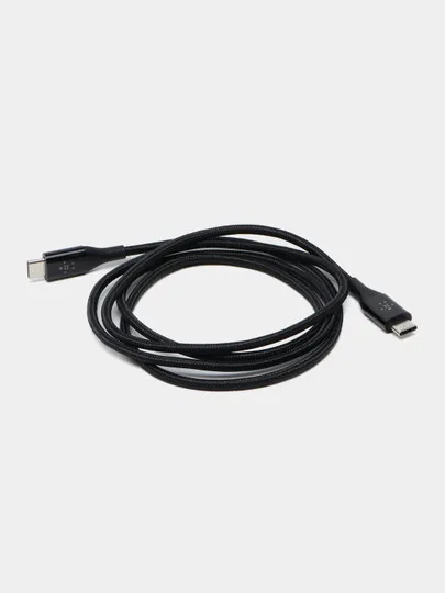 Кабель Belkin DuraTek Mixit USB-C - USB-C, 1.2m, black#1