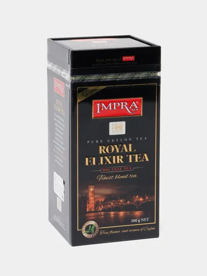 Чай чёрный крупнолистовой IMPRA Royal Elixir Knight Orange Pekoe, 200 г#1