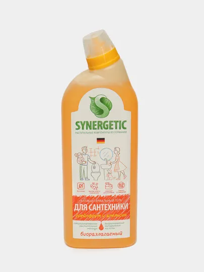 Средство для мытья сантехники Synergetic Грейпфрут и апельсин, 700 мл#1