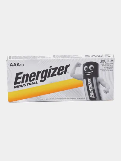 Батарейки Energizer Alkaline Industrial AAA DP10 E300582403#1