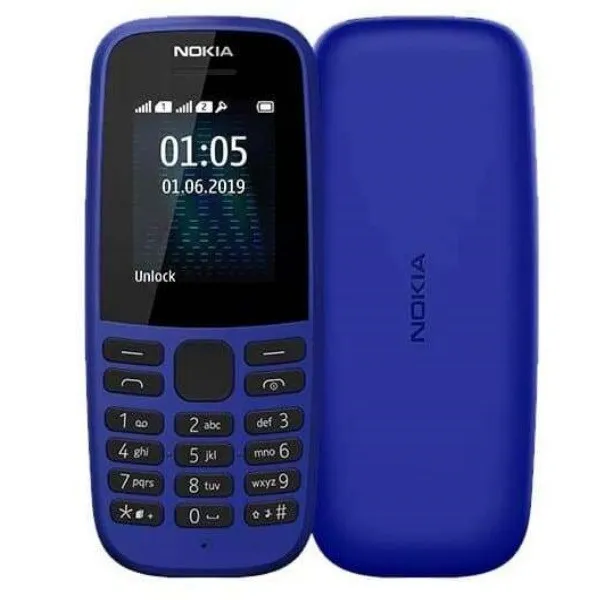 Мобильный телефон Nokia 105  / Blue / SS#1
