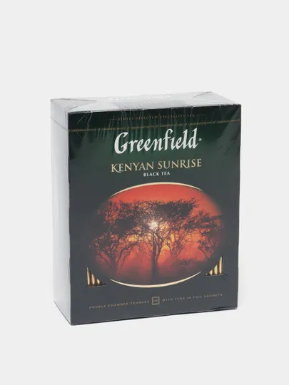 Черный чай Greenfield Kenyan Sunrise, 2 г, 100 пакетиков#1