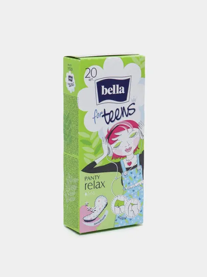 Прокладки Bella for Teens Panty Relax, 1 капля, 20 шт#1