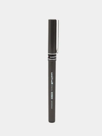 Ручка ролевая Uniball Delux, 0.5 мм, черная#1
