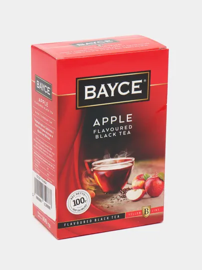 Черный чай Bayce Яблоко, 100 гр#1