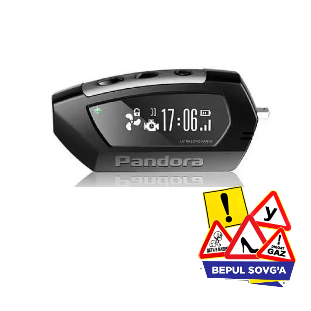Автосигнализация Pandora DX90 lora, штатный ключ + 5 Автомобильных стикеров в подарок!#1